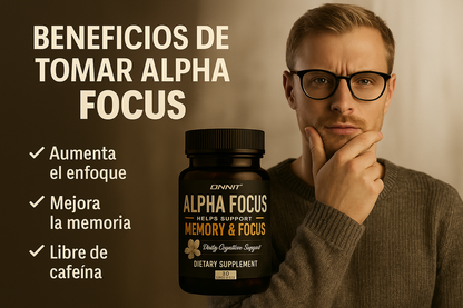 Alpha Focus Nootrópico Natural